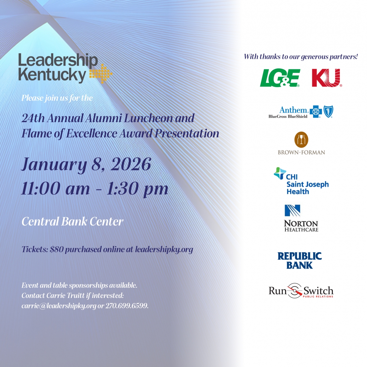 24th Annual Alumni Luncheon
